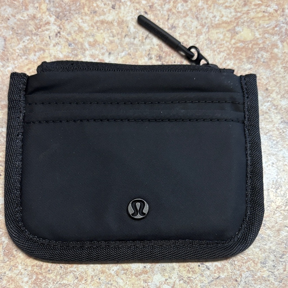 Lululemon Black Compact Pouch
